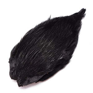 Veniard Indické Kohoutí Skalpy Indian Cock Capes Black
