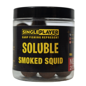 SinglePlayer Boilies Soluble Smoked Squid 150g 20mm Hmotnost: 150g, Průměr: 20mm