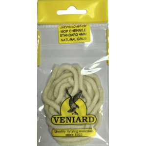 Veniard Šenylka Mop Chenille Standard Natural Grub 4mm