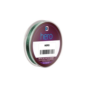 Delphin Návazcová Šňůra Hero 8 Zelená Délka: 15m, Nosnost: 14,1kg, Průměr: 0,20mm