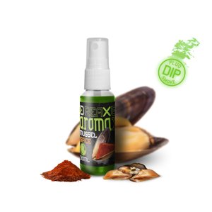 Delphin Dipovací Sprej Aromax 30ml Příchuť: Mušle-Koření/fluo zelená