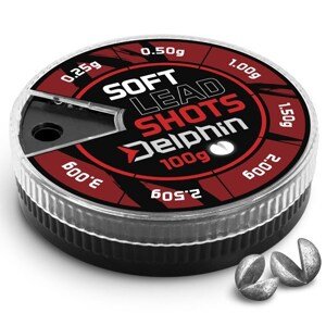 Delphin Vyvažovací Olůvka Delphin SOFT 100g Gramáž: 0,1-2,5g