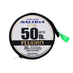 Daiwa Fluorocarbon Saltiga X‘Link Leader 30m Nosnost: 5,4kg, Průměr: 0,28mm