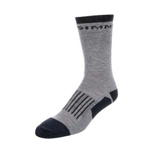 Simms Ponožky Merino Midweight Hiker Sock Steel Grey Velikost: M