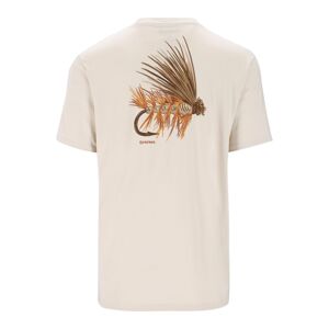 Simms Tričko Let It Fly T-Shirt Natural Velikost: M