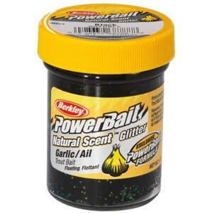 Berkley Těsto Na Pstruhy PowerBait® Natural Glitter Trout Dough Garlic Barva: Black Glitter