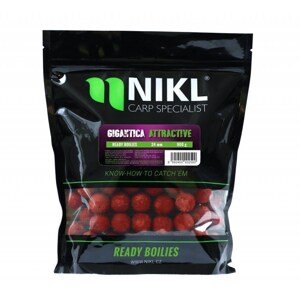 Nikl Hotové Boilie Attractive Gigantica Hmotnost: 900g, Průměr: 18mm
