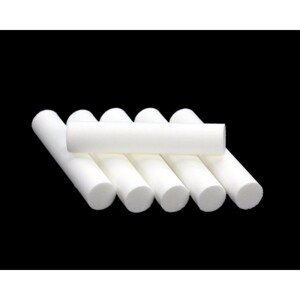 Sybai Pěnové Válečky Foam Cylinders White Délka: 40mm, Počet kusů: 5ks, Průměr: 10mm