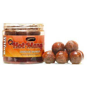 Sportcarp Dipované Boilie Dipped Boilies Hot Mango 200ml Průměr: 20mm