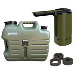 Holdcarp Set Automatická Pumpa Smart Rechargeable Tap + Kanystr Cubic Water Carrier 25L