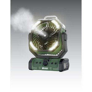Holdcarp Ventilátor s Rozprašovaním Vodní Páry Rechargeable DoubleMotor WaterSpray Fan