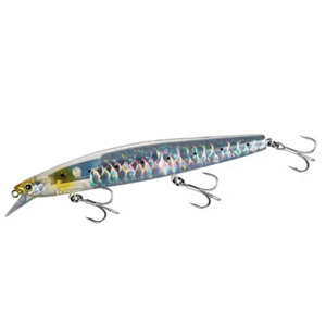 Shimano Wobler Exsence Silent Assassin Flash Boost A Silver Sardine Délka: 12,9cm, Hmotnost: 24g, Maximální ponor: 2m