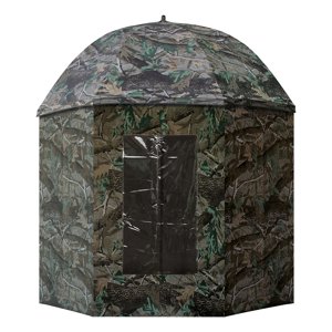 Suretti Deštník S Bočnicí Full Cover Camo 2,5m