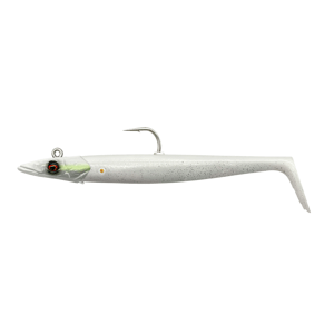 Savage Gear Gumová Nástraha Sandeel V2 White Pearl Silver 2+1 Délka: 14cm, Hmotnost: 33g