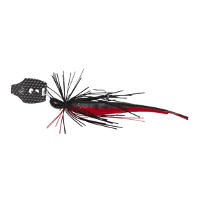 Savage Gear Nástraha Crazy Swim Jig Sinking Black N Red Délka: 12,5cm, Hmotnost: 20g