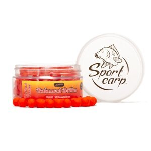 Sportcarp Method Feeder Balanced Boilies 9 mm Příchuť: Wild Strawberry