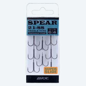 BKK Trojháček Spear-21 SS Počet kusů: 4ks, Velikost háčku: #5/0