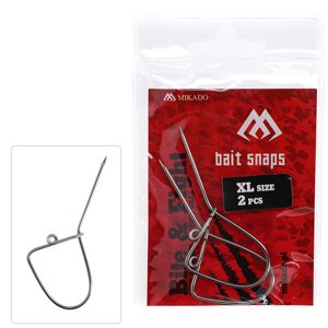 Mikado Klip na Živou Nástrahu Catfish Live Bait Snap 2ks Velikost: XL