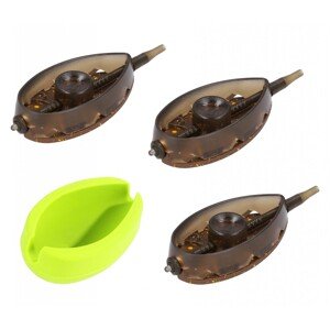 Mikado Set Krmítek Method Feede Q.M.F. Aperio Set L 3x Krmítko + Formička Hmotnost: 60g