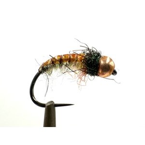 AzFishing AZ-Fishing Nymfa s Tungstenovou Orange Heart Velikost háčku: #14, Průměr Tugnstenu: 3,3mm