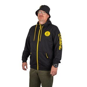 Black Cat Mikina Black Zipped Hoody Velikost: XL