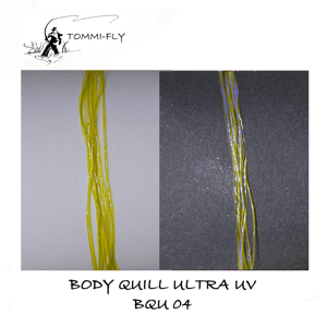 Tommi-Fly Body Quill Ultra UV Gold Olive