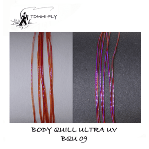 Tommi-Fly Body Quill Ultra UV Hot Red
