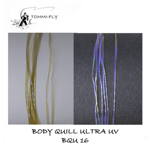 Tommi-Fly Body Quill Ultra UV Olive