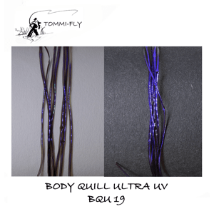 Tommi-Fly Body Quill Ultra UV Dark Brown