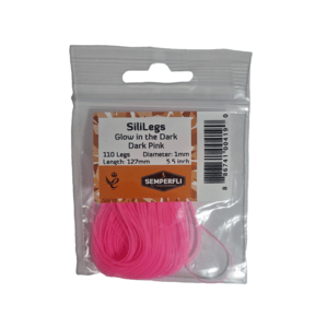 Semperfli Silikonové Nožičky SiliLegs Glow In Dark Pink