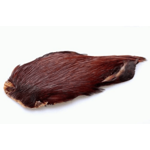 Hends Kohoutí Skalp Cock Capes Rusty Brown Dark