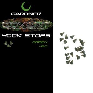 Gardner Zarážka Zvonová Covert Hook Stops 20ks Barva: Green (zelené)