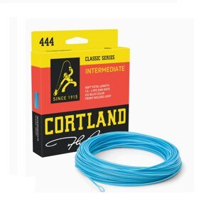 Cortland Muškařská Šnůra 444 Classic Intermediate Ice Blue Fresh/Salt WF 90ft Aftma: #6