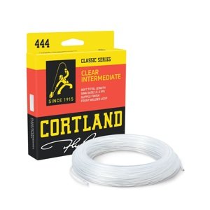 Cortland Muškařská Šňůra 444 Classic Intermediate Clear Fresh Salt WF 90ft Aftma: #7