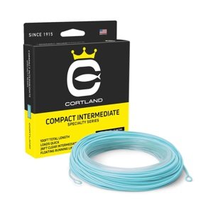 Cortland Muškařská Šnůra Specialty Compact Intermediate Clear Light Blue 100ft Aftma: #6-7