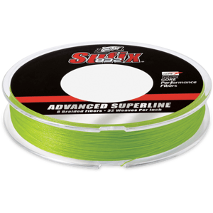 Sufix Pletená Šňůra 832 Braid Neon Lime 120m Nosnost: 12kg, Průměr: 0,18mm