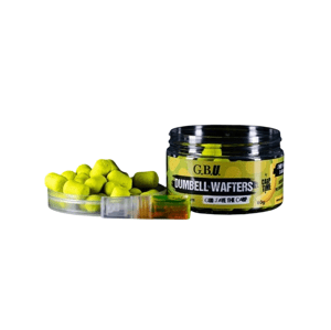 G.B.U. Neutrálně Vyvážená Nástraha Dumbel Wafters Shiny Happy Banana 60g Hmotnost: 60g, Průměr: 10x16mm