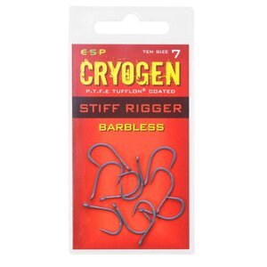 ESP Háčky Cryogen Stiff Rigger Barbless 10ks Velikost háčku: #5