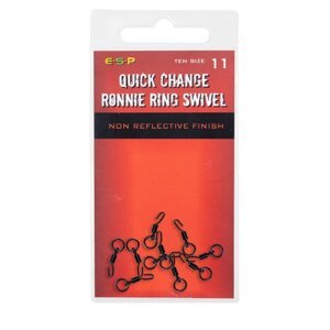 ESP Obratlík Quick Change Ronnie Ring Swivel #11 10ks