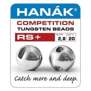 Hanák Competition Hanák Tungstenové Hlavičky RS Metalické Stříbrné Počet kusů: 20ks, Průměr: 4,0mm