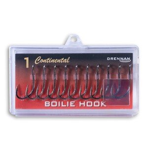 Drennan Háčky Continental Boilie Hook Barbed 10ks Velikost háčku: #1