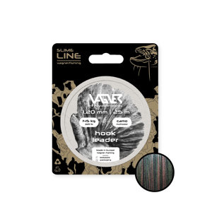 Vagner Fishing Návazcová Šnůra Hook Leader Camo Multicolor 25m Nosnost: 145kg, Průměr: 1,2mm