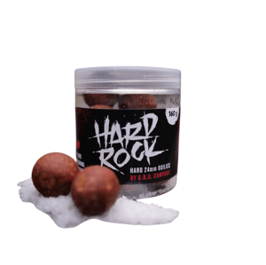 G.B.U. Tvrzené Boilies V Mořské Soli Hard Rock Squid 77 160g Hmotnost: 160g, Průměr: 24mm