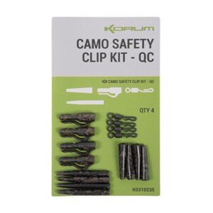 Korum Závěsky Camo Safety Clip Kit QC 4ks