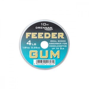 Drennan Feederová Guma Feeder Gum 10m Nosnost: 3,6kg, Průměr: 0,55mm