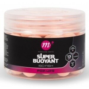Mainline Plovoucí Boilie Super Buoyant Pop-Ups ISO Fish Pink 150ml Průměr: 13mm, Objem: 150ml