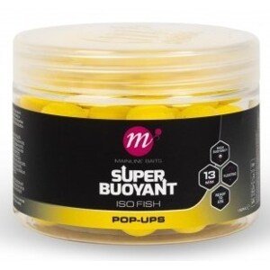 Mainline Plovoucí Boilie Super Buoyant Pop-Ups ISO Fish Yellow 150ml Průměr: 13mm, Objem: 150ml