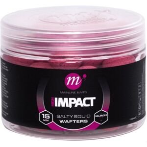 Mainline Neutálně Vyvážené Boilie Hi Impact Wafter Salty Squid Průměr: 15mm, Objem: 150ml