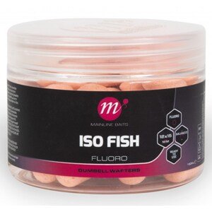 Mainline Vyvážené Boilie Fluoro Dumbell Wafters ISO Fish Pink 150ml Průměr: 12x15mm, Objem: 150ml