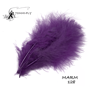 Tommi-Fly Peří Premium Marabou Fialová